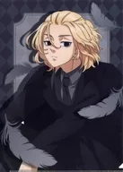 佐野万次郎A4透明文件Dark Mode
