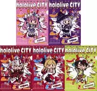 ホロライブ2期生 A4クリアファイル5枚セット 「バーチャルYouTuber ホロライブ hololiveCITY ATTRACTIONS」
