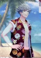 Ranmaru Kurosaki 3-pocket A4 clear file Summer Bloom Ver. "Utano Prince Sama ♪ SHINING STORE 10th Anniversary"