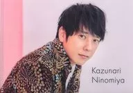 Kazuya Ninomiya (Arashi / B / Yoko) A6 Mini plastic trasparent file folder Portrait Series 2023 "Johnny's Shop"