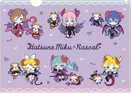 Assembly A4 plastic trasparent file folder "Hatsune Miku x Lascar 2023"