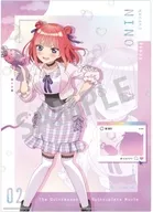 Nino Nakano bubble gun A4 single clear file "Eiga The Quintessential Quintuplets"