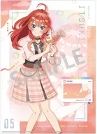 Satsuki Nakano Bubble Gun A4 Single Clear File "Eiga The Quintessential Quintuplets"