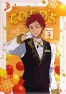 Asahi Shiina Coco's original A4 plastic trasparent file folder "Coco's × Free!? the Final Stroke? The Best Summer -Memory - To you! Campaign" target menu order special 2nd installment