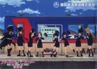 集合 A4クリアファイル 「ガールズ＆パンツァー×鹿島臨海鉄道」
