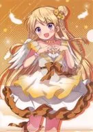 Kujo Karen A4-painted plastic trasparent file folder "Kin-iro Mosaic Thank you! POP SHOP ~ Gathering of Angels ~"