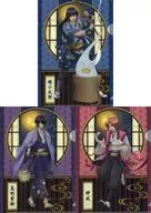 Kotaro Katsura & Shinsuke Takasugi & Kamoi A5 Clear File 3-Pack Set B Otsumi ver. "GINTAMA x Don Quijote"