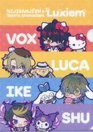 Luxiem A4クリアファイル 「バーチャルYouTuber にじさんじ NIJISANJI EN×Sanrio characters」