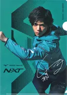 Shoma Uno (Background : Green) A4 Clear File MIZUNO TRAINING Shoma Uno Campaign 2nd mizuno Directly-managed store & official online limited item Purchase benefits