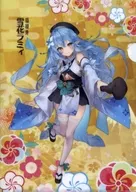 Yukihana Ramii (Seven Fukujin Style Clothes) A4 Clear File "Virtual YouTuber Hololive x Post Office"