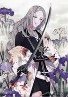 古今伝授の太刀 描き下ろしイラスト A4クリアファイル 「文京区×刀剣乱舞-ONLINE- 細川の名刀と巡る文のみち～目白台・関口の雅～」