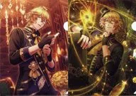 Shinomiya Natsuki A4 Clear File 2-Pack Set Unreal Rebellion Ver. "Utano Prince Sama ♪ Bromate 2024"