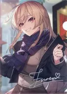 [単品] フレン・E・ルスタリオ クリアファイル(箔押しサイン入り) 「バーチャルYouTuber にじさんじ ＆ NIJISANJI EN にじさんじ ウィンターデート2023」