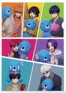 Assembly A4 plastic trasparent file folder "Blue Rock x Bonobono POP SHOP in TSUTAYA 2nd edition"