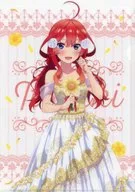 中野五月 A4クリアファイル 「五等分の花嫁 アニメ原画展 Engagement」