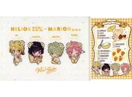 A5 plastic trasparent file folder with West Sector Post Card "E Rios Rising Heroes x Marion Crepe"