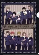 Present for you ver. A4 plastic trasparent file folder "WORLD TRIGGER" Jump Festa 2024 limited to mail order