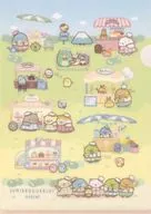 B. Back Pink A4 plastic trasparent file folder "Sumicco Gurashi Exhibition ~ Sumicco Marche de Okai Mono ~"