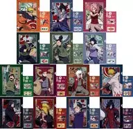 14 kinds set A4 plastic trasparent file folder & sticker "Ichiban KUJI NARUTOP99 - Sumptuous Shinobi Emaki" F Prize