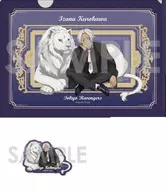 6. Kurokawa Isana clear file & die cut sticker set ~ majestic beast 2 ~ "Tokyo Revengers"