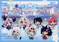 Archivo original claro "Virtual YouTuber hololive Horokaru Kyoto-hen" rally de sellos de 4 lugares especiales