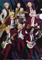 Assembly A Band style A4 plastic trasparent file folder "Tokyo Revengers"