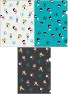 Conjunto Onamaepitanko A5 Clear File Set (3 Set) "Kaiju No. 8"