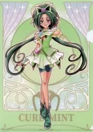 Cure Mint "Flat Gashapon Precure All Stars A4 Clear File Collection ~ 20th Memorial ~ vol. 2"