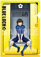 Hachigakumawari A4 clear file "Blue Rock"