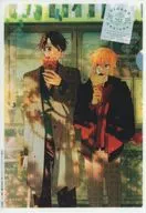 Sasaki & Miyano / Hirano & 鍵浦 B5 plastic trasparent file folder "Sasaki and Miyano / Hirano and Kagura" COMIC GENE March 2024 issue COMIC GENE separate supplement