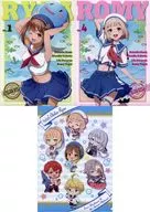 ライザ・ロミィ・デフォルメ集合A A4クリアファイル3枚セット 「ライザのアトリエ ～常闇の女王と秘密の隠れ家～×ドン・キホーテ」