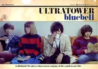 Ultra Tower A4 plastic trasparent file folder "CDbluebell"
