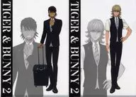 Toratetsu & Barnaby A4 clear file (2 set) "TIGER & BUNNY 2 PLACEMENT by STARFLYER"