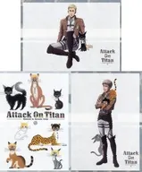 Set A4 Clear File 3 Set VOL. 2 (Studio Drawed & Illustrations by Black Cat Design) "Ataque a los Titanes ×RE : SHAZAM"