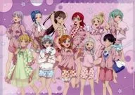 Liella! A4 clear file "Love Live! Superstar! × Gokurakuyu RAKU SPA Liella! Hot Spring Campaign"