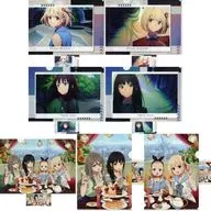 Juego de 7 tipos A4 Clear file and smartphone sticker set "Ichiban KUJI Ricolis Rebobina 2" F award