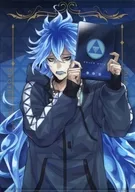 Idia Shroud A4 plastic trasparent file folder "Disney Twisted Wonderland" 4th anniversary commemorative goods