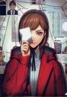 紅葉巴杏 A4クリアファイル 「PS5/PS4/Switchソフト 東京サイコデミック 公安調査庁特別事象科学情報分析室 特殊捜査事件簿」 ゲオ購入特典