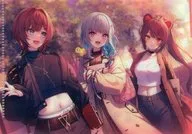 Purchase benefits de productos objetivo para la campaña de apoyo a la nueva vida de 2024 "Minpaku Mini Clear File" "Virtual YouTuber Niji Sanji Next Niji Sanji New Life Support Campaign"