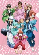 Conjunto (ilustraciones dibujadas) A4 clear file "Gintama"