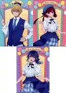 Yoshihisa Hoshino Aukai (Aqua) & Kana Arima & Akane Kurokawa A4 Clear File Set STUDIO CAST ver. "[Susuki no Ko]"
