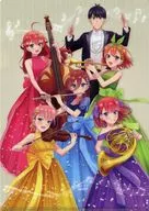 OK-Con Visual A4 Clear File "Go-Tōbun no Hanayome 5 th Anniversary EVENT in Yokohama Arena" Fifth Anniversary Set Ticket Special