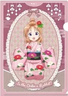 Cocoa A4 clear file "Is the Order a Rabbit? BLOOM"
