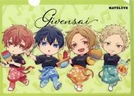 集合 デフォルメA5クリアファイル 「映画 ギヴン 柊mix×NATSLIVE ギヴン祭」