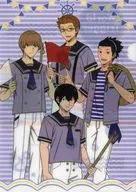 Hidetsugu MIWA & Yosuke Yoneya & Toru Narazaka & Shohei Kodera Marine Sailor Ver. A4 plastic trasparent file folder "WORLD TRIGGER"