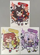 Hololive Gamers A4 Clear File 3 Set "Virtual YouTuber Hololive hololive CITY'24"