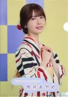 Açoro Tsutsui (Nogizaka46) Individual A4 Random Clear File "Midsummer National Tour 2024"