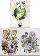 ココ A4クリアファイル＜3種セット＞ 「とんがり帽子のアトリエ」