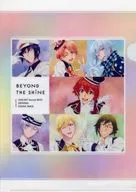 Collection A4 plastic trasparent file folder "CD-Adorish Seven Second BEAT! Original Original Soundtrack -BEYOND THE SHINE" Animate limited Purchase benefits