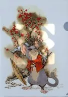 楽俊 A4 plastic trasparent file folder "THE TWELVE KINGDOMS"